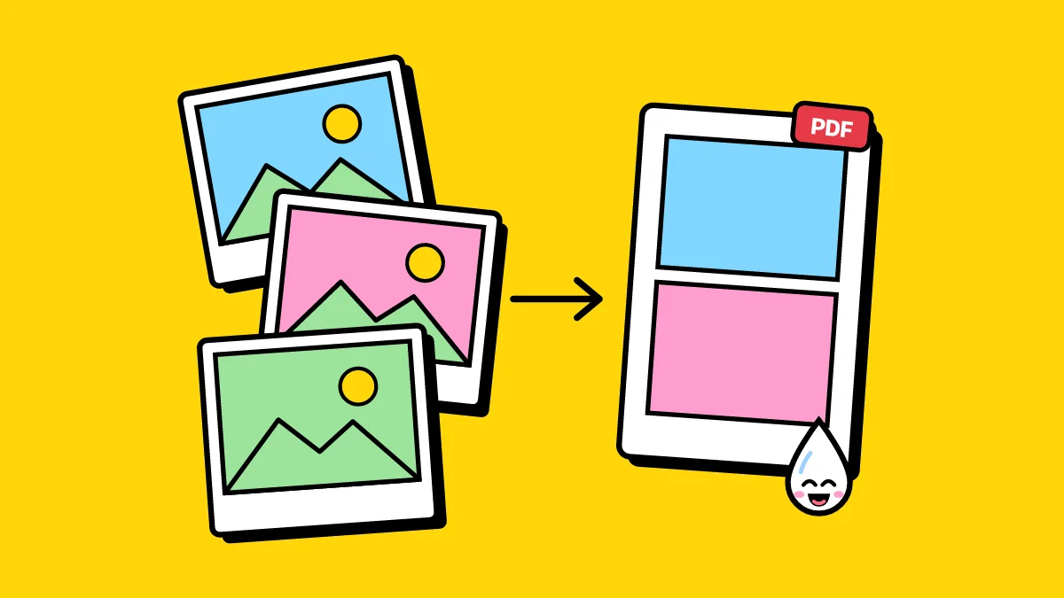 Comment convertir des images JPG et PNG en PDF